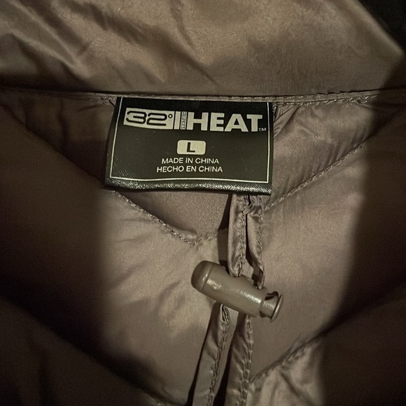 32° purple puffer vest Sz Large - Picture 2 of 5